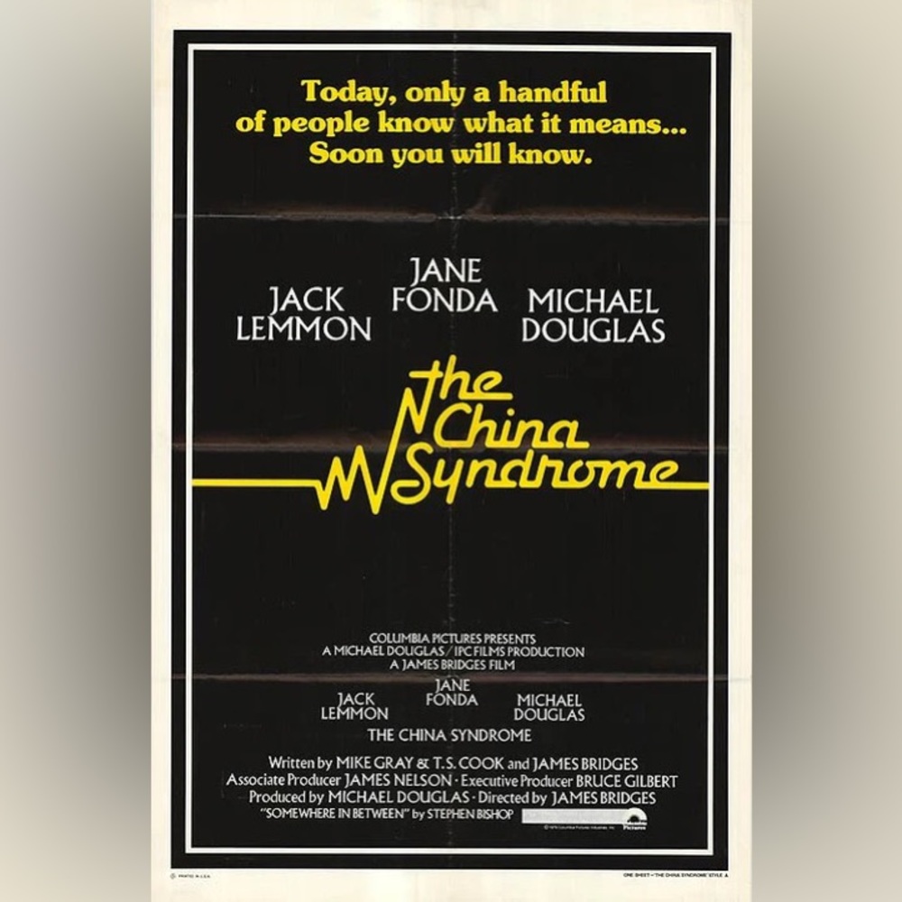 The China Syndrome original movie poster